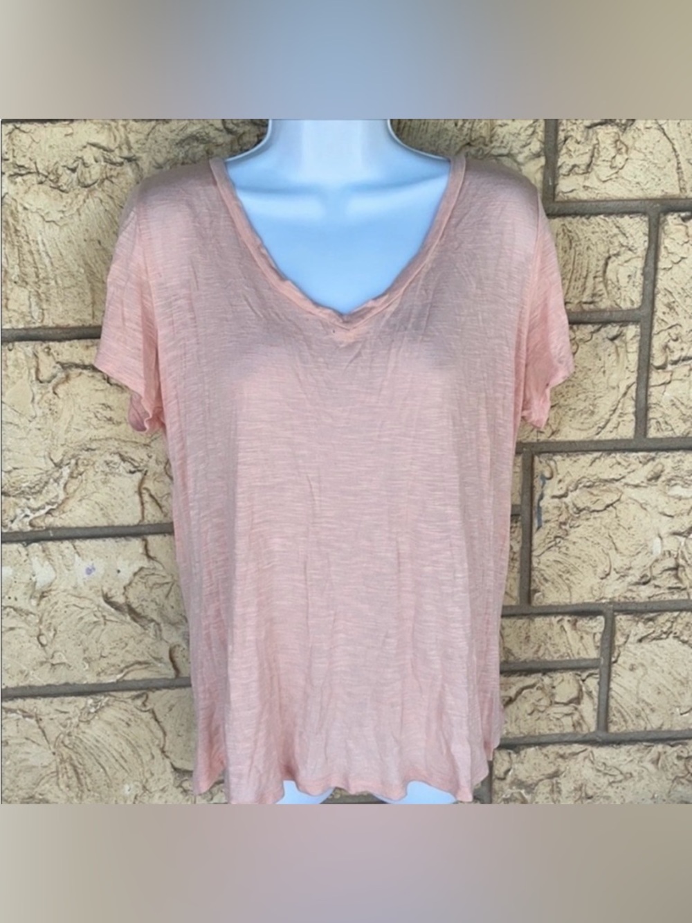 Light V Tee Shirt Flow Super Soft Comfy Thin Size 1X